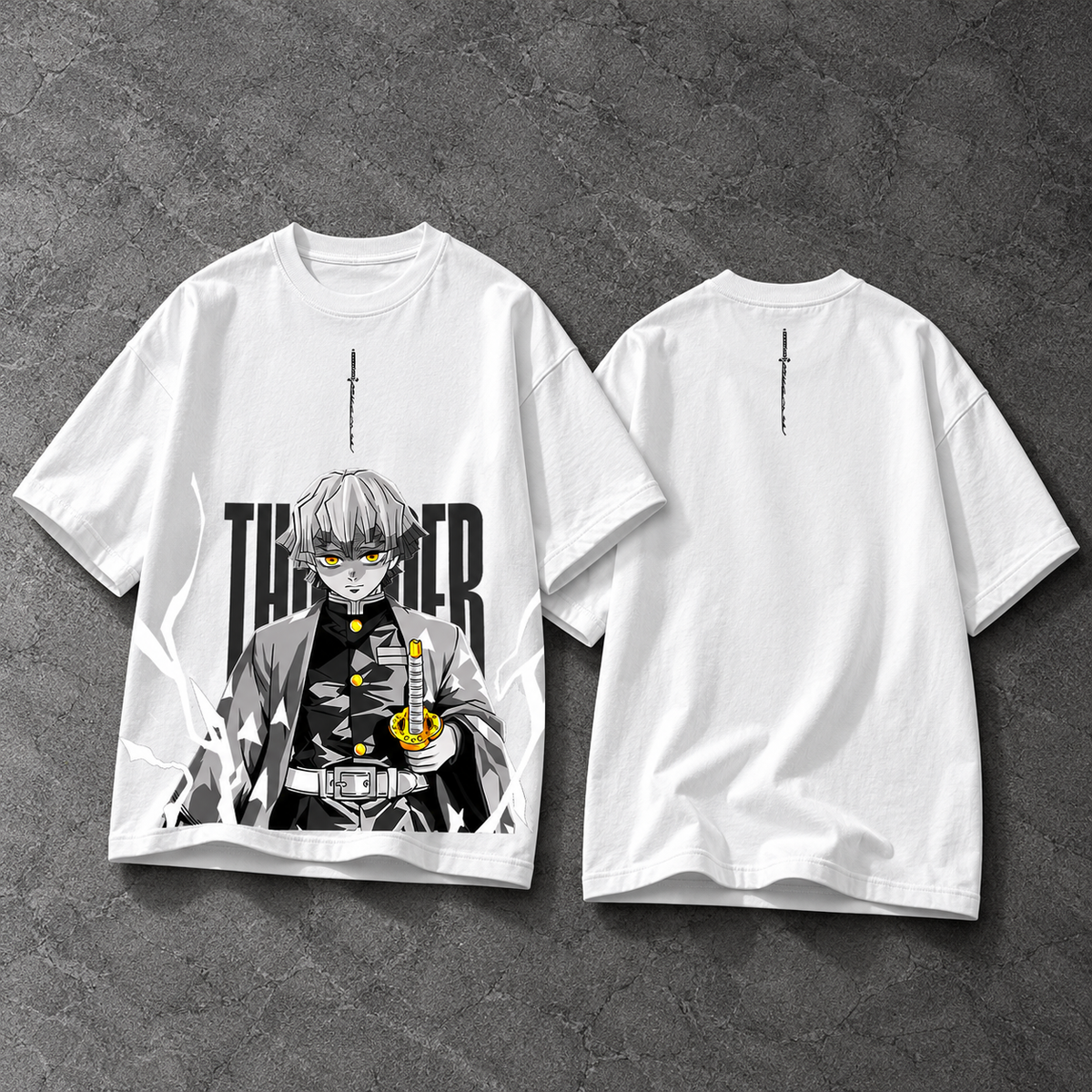 Zenitsu White T-shirt
